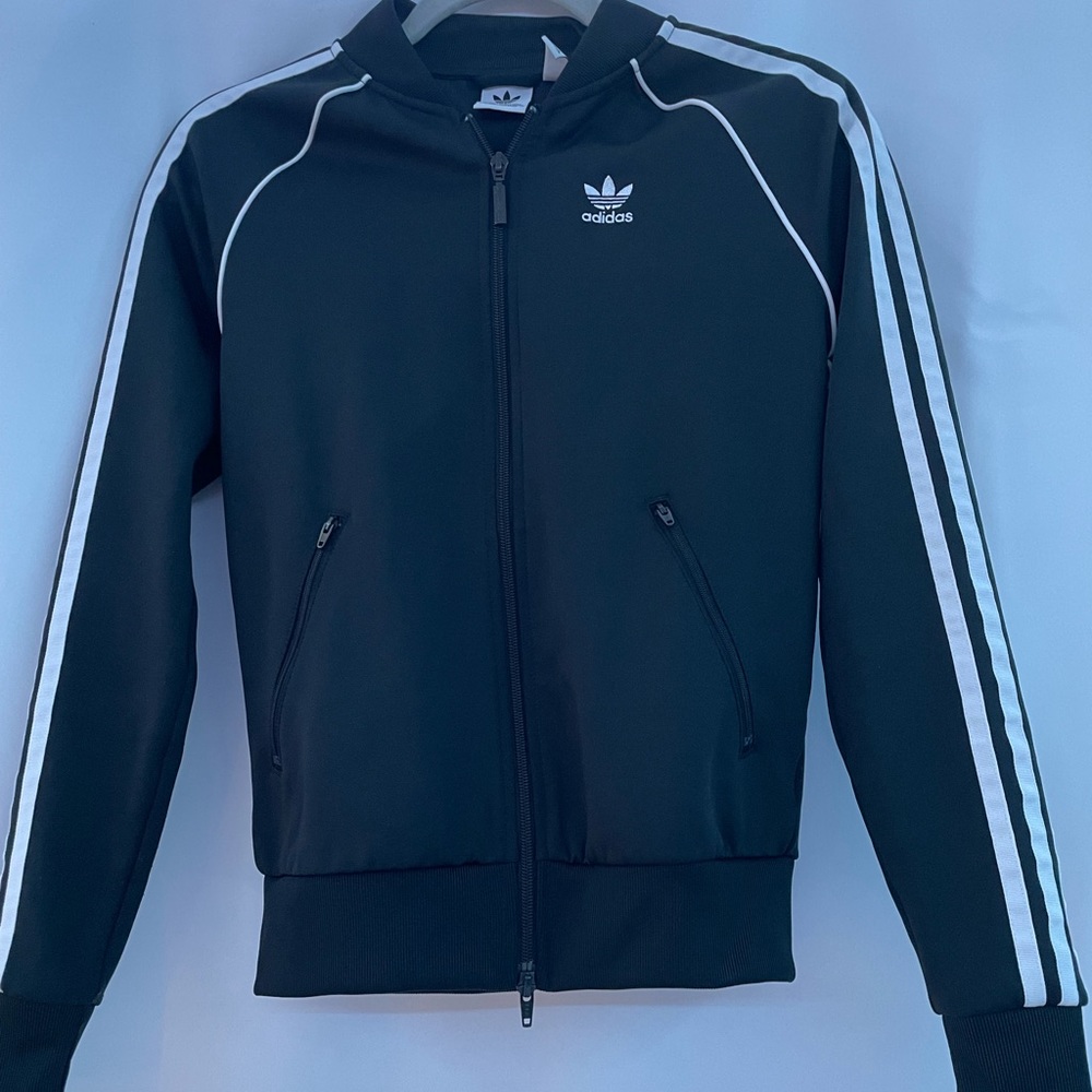 Black Adidas Original Track Jacket